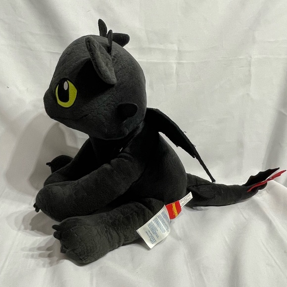 Build A Bear Workshop Toothless How To Train Your Dragon Dreamworks Euc - Picture 6 of 9
